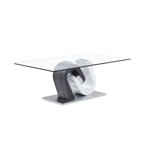 Global Furniture USA Grey - White Coffee Table
