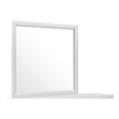 Global Furniture USA Kate White Wood Bedroom Mirror for Dresser