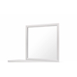 Global Furniture USA Kate White Wood Bedroom Mirror for Dresser