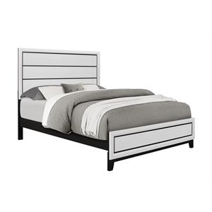 global furniture usa kate white queen bed