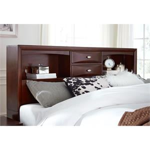 global furniture usa linda full new merlot bed
