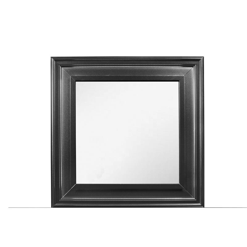 Global Furniture USA Pompei Wooden Large Scale Gray Mirror