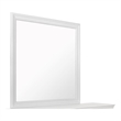 Global Furniture USA Pompei Metallic White Mirror