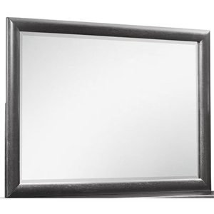 global furniture usa jordyn collection gray mirror