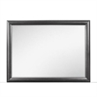 Global Furniture USA Jordyn Wood Large Scale Gray Mirror