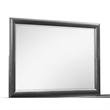 Global Furniture USA Jordyn Wood Large Scale Gray Mirror