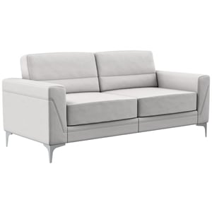 global furniture usa light gray pvc sofa