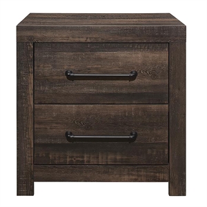 global furniture usa linwood dark oak nightstand