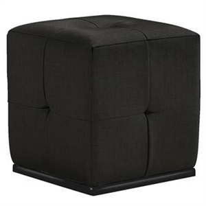 global furniture usa aspen black vanity stool