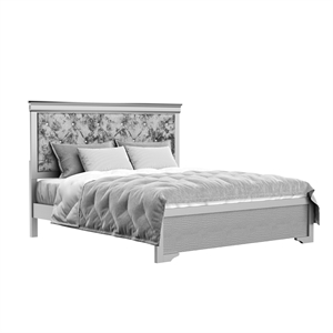 global furniture usa verona silver full bed