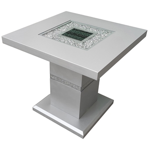 global furniture usa inlay silver end table