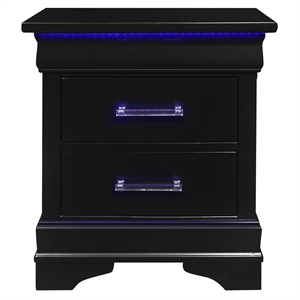 charlie night stand w/led
