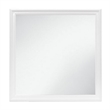 Global Furniture USA Charlie Traditional/Modern White Wood Mirror