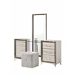 Global Furniture USA Zambrano White Vanity Set