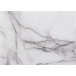 Global Furniture USA Ylime White High Gloss Marble Vanity Set with LED