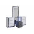 Global Furniture USA Ylime Smooth White Vanity Set