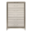 Global Furniture USA Zambrano Zebra White Wooden Chest