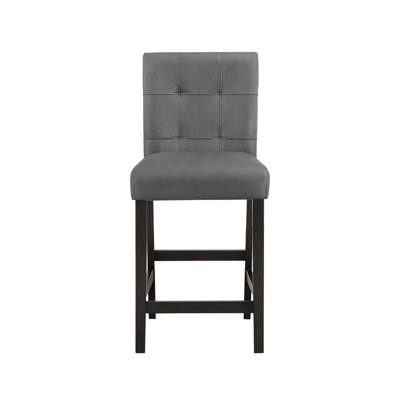 Global Furniture USA D4052 Light Gray 4 Piece Faux Marble Top Bar Set