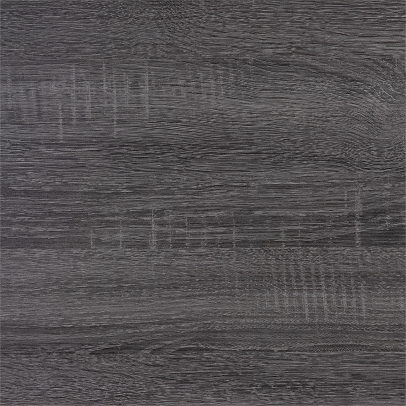 Global Furniture USA Lisbon Gray and Black Wooden 5-Drawer Chest