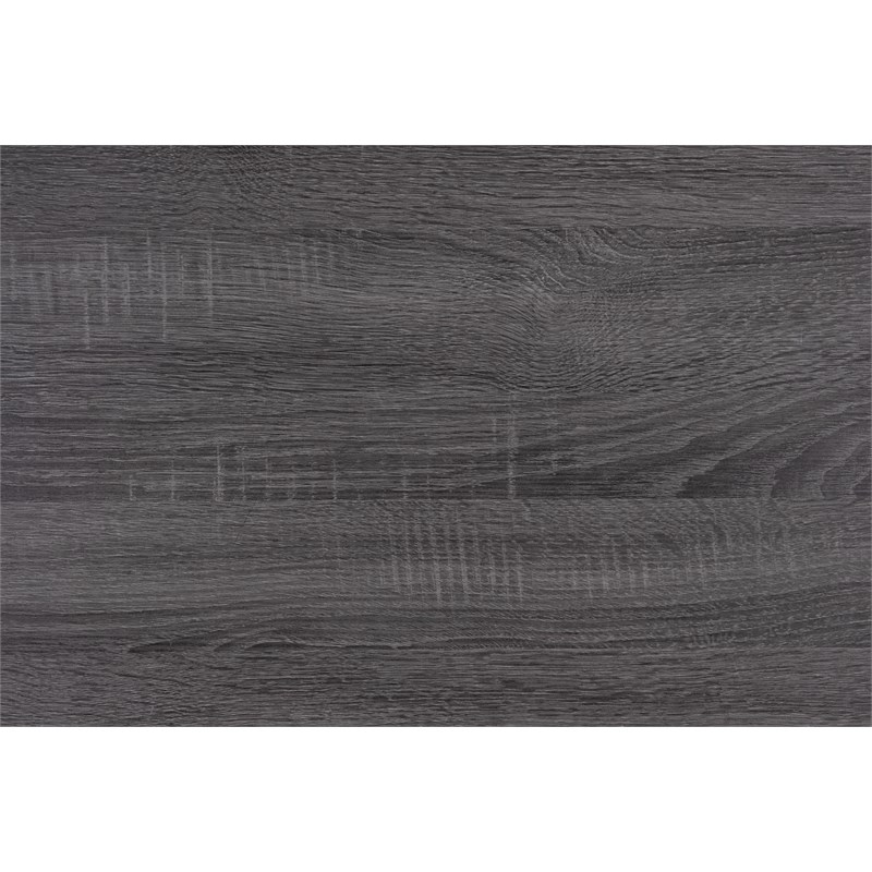 Global Furniture USA Lisbon Engineered Wood Full Bed in Dark Gray/Black