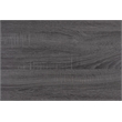 Global Furniture USA Lisbon Rustic Dark Gray Wood Mirror Only