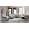 Global Furniture USA U250 Light Gray Upholstered Fabric Reclining Sofa