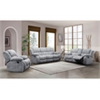 Global Furniture USA U250 Gray Fabric Glider Recliner
