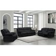 Global Furniture USA U250 Ebony Fabric Reclining Sofa