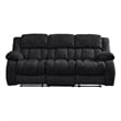Global Furniture USA U250 Ebony Fabric Reclining Sofa