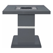 Global Furniture USA Monaco Dark Gray Wood End Table