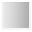 Global Furniture USA Luccia White Wooden Large Scale Mirror