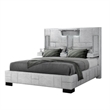 Global Furniture USA Oscar Gray Bryson Fabric King Bed