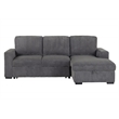 Global Furniture USA U2660 Gray Fabric Modular Sectional W/O Pullout