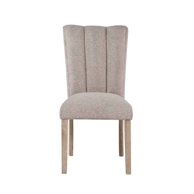 Global Furniture USA D02 Natural Faux Marble Dining Table + 4 D8683 Dining Chair