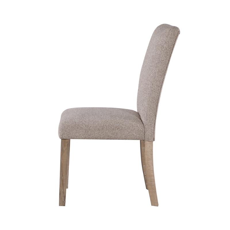 Global Furniture USA D02 Natural Faux Marble Dining Table + 4 D8683 Dining Chair