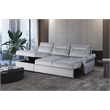 U0301 Gray Chenille Fabric Power Sofa Bed with USB