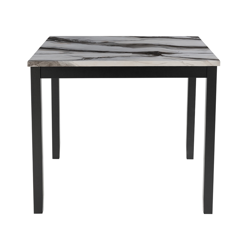 D4054 Black and Marble Finish 5PC Bar Set