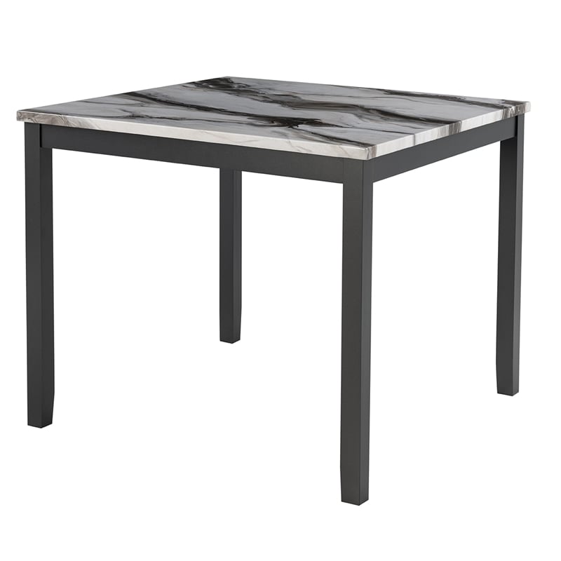 D4054 Black and Marble Finish 5PC Bar Set