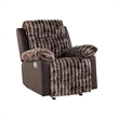6028 BrownExtra Soft and Padded Glider Recliner