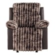 6028 BrownExtra Soft and Padded Glider Recliner
