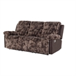 6028 Brown Extra Soft and Padded Reclining Sofa