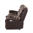 6028 Brown Extra Soft and Padded Reclining Sofa