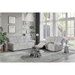 U6028 Gray 2PC Reclining Sofa and Loveseat