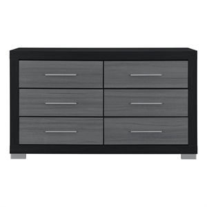 Emma Black and Grey Wood Dresser