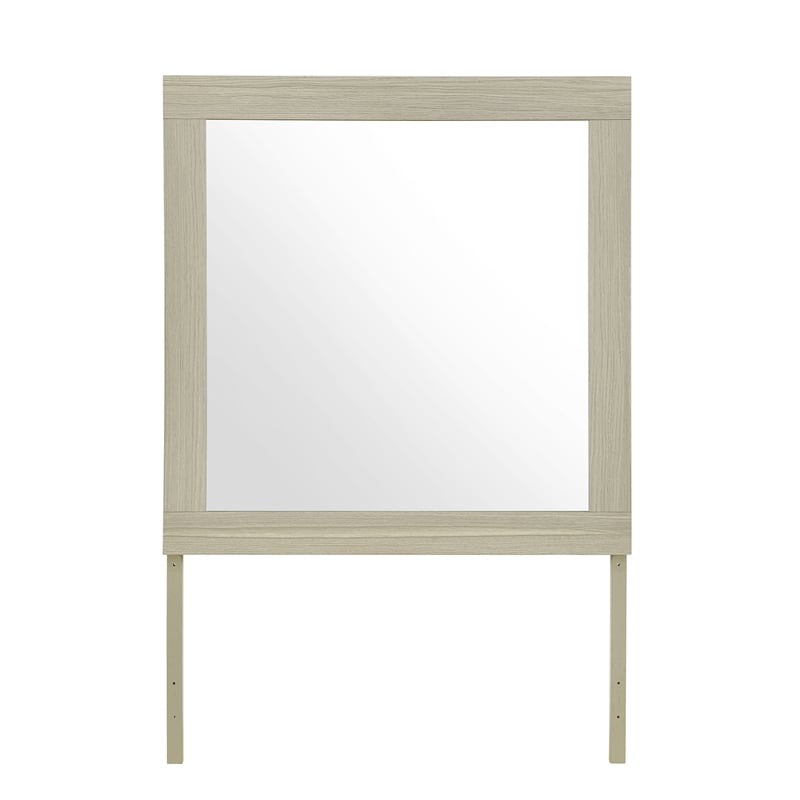 Emma Natural-White Glass Mirror