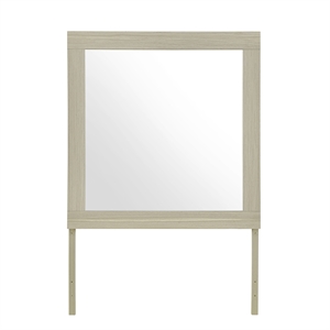 Emma Natural-White Glass Mirror