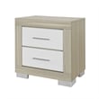 Emma Natural-White Wood NIghtstand