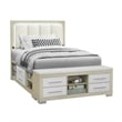 Emma Natural-White Wood Full 5PC Bedroom Set