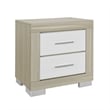 Emma Natural - White Wood King 5PC Bedroom Set