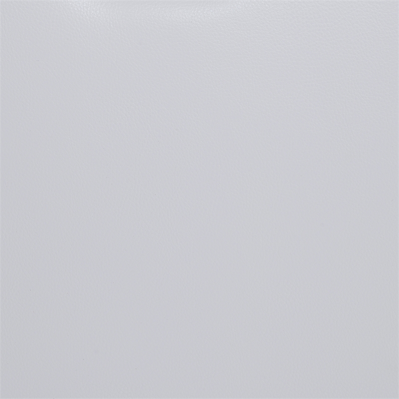 6026 White Faux leather RAF Sectional